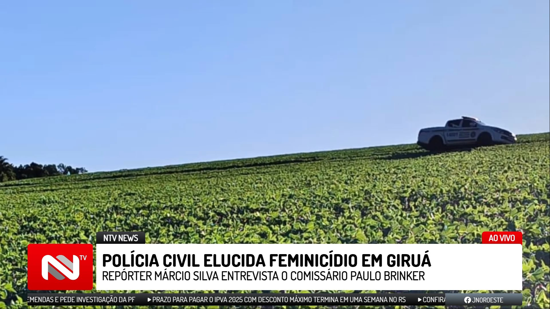 Polícia Civil elucida feminicídio em Giruá, no Noroeste gaúcho