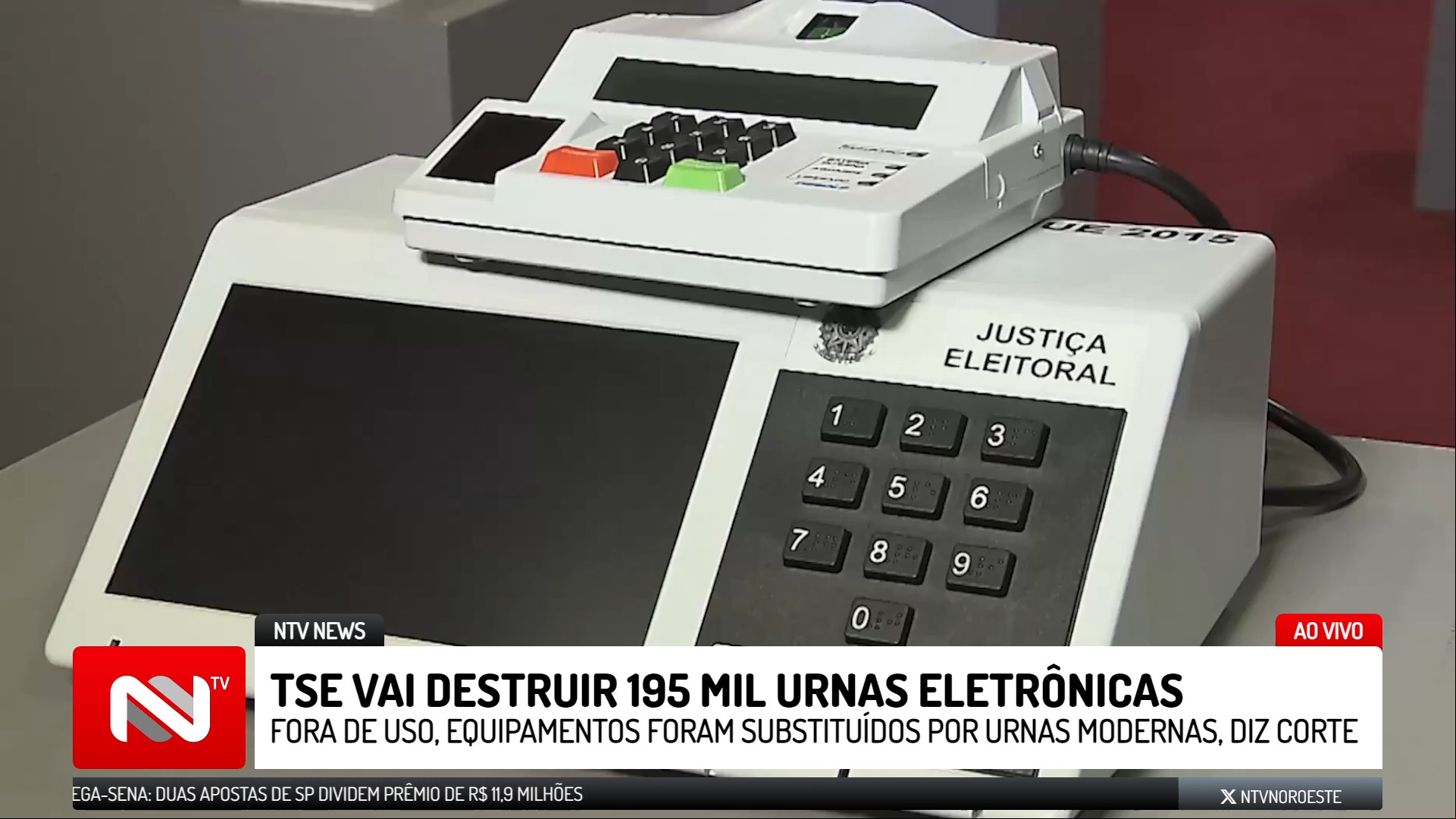 TSE vai destruir 195 mil urnas eletrônicas