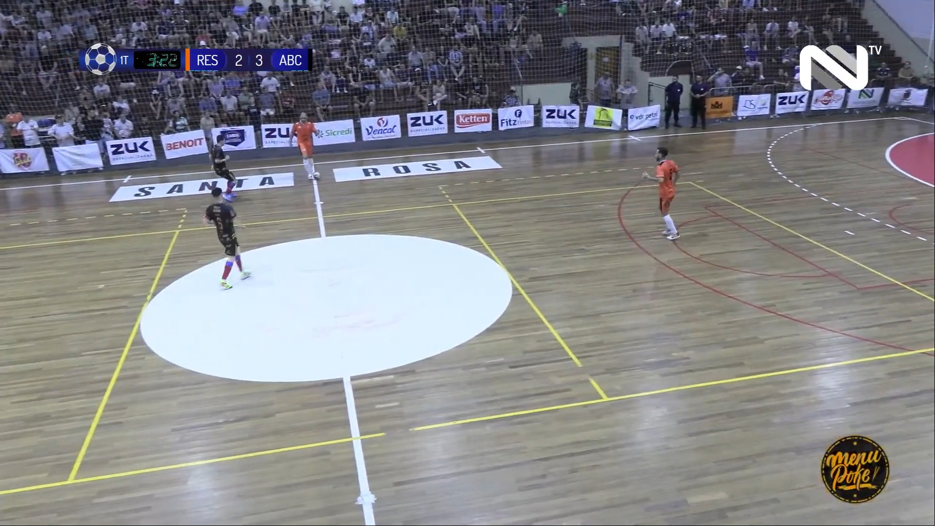 3ª rodada: Sport Futsal Ijuí x Villa Romana - Resenha x ABC/Atlético
